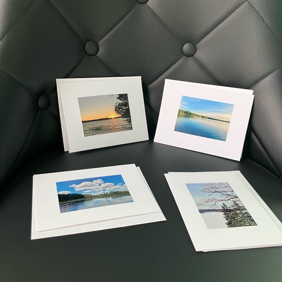 Other - Blank Note Cards with Lake Views